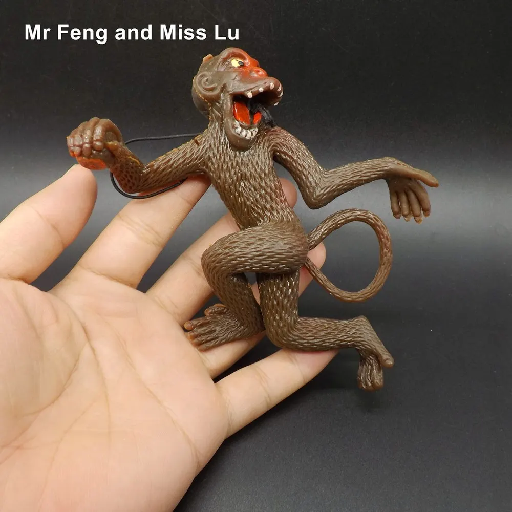 

Funny Trick Toy Simulation Monkey Fool Day Prank Toys Animal Model Kid