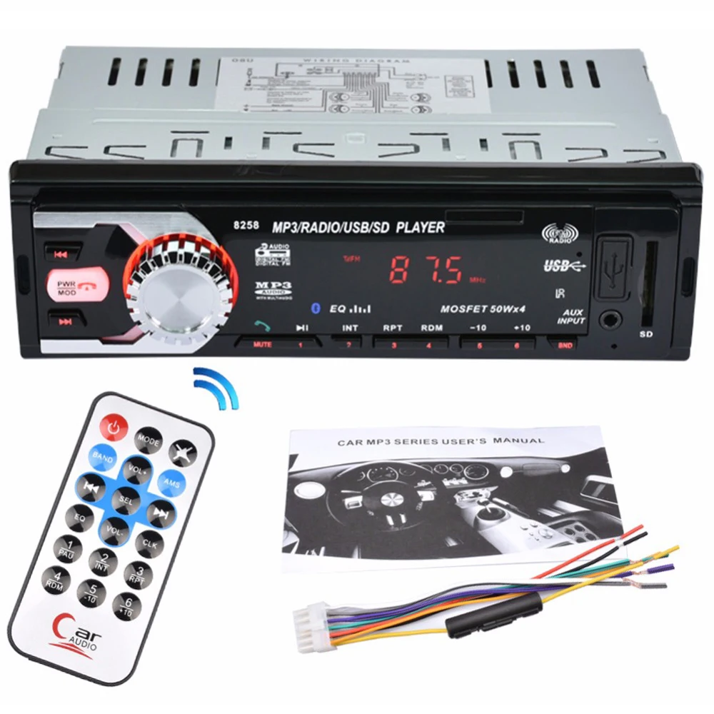 CARKUCO Car Stereo Car MP3 Player Autoradio Car Radio 12V Bluetooth 1