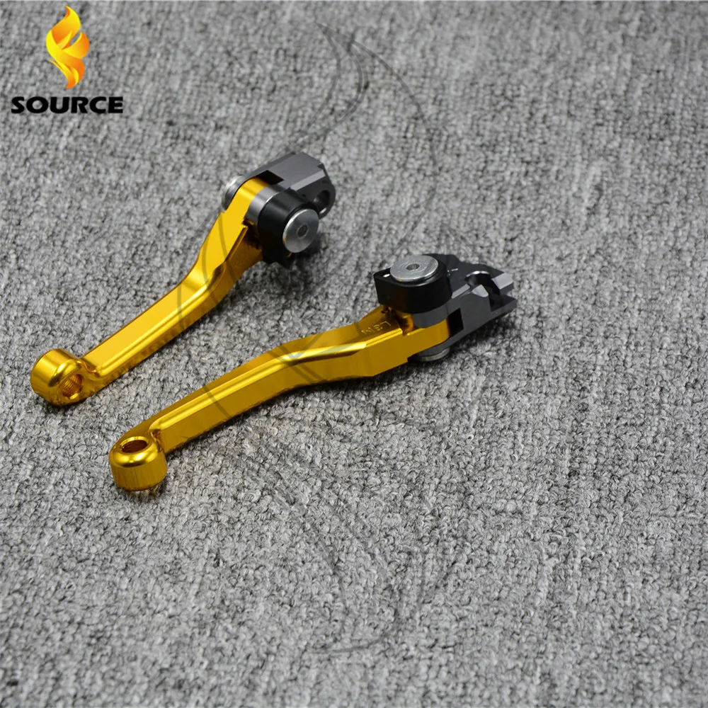 

motorcycle accessories increased torque of cnc pivot brake clutch levers For Yamaha YZ250F 2009 2010 2011 2012 2013 2014