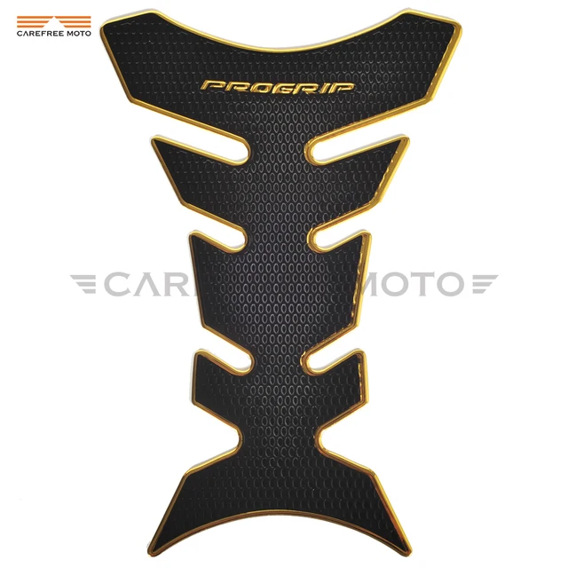 Motorcycle 3D Rubber Sticker Gas Fuel Oil Tank Pad Protector Cover Decals Case for Honda Yamaha BMW Kawasaki Suzuki Gold