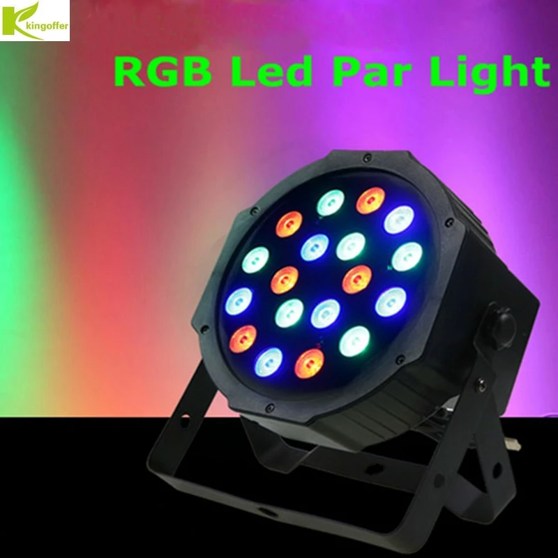 

12led 18led 54led Par Stage Light RGBW RGB Led 110V 220V Par Light With DMX512 DJ Equipments for Party Disco Christmas