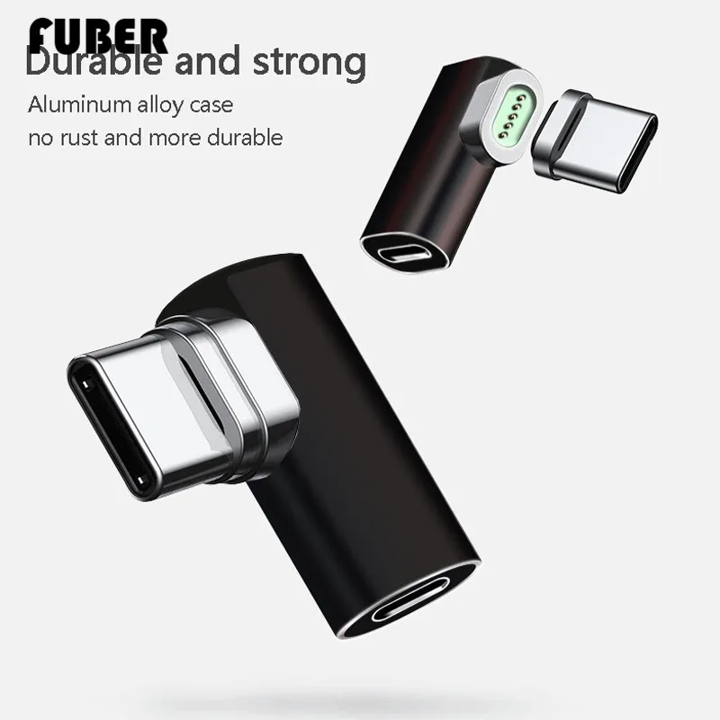 

USB Type C Cable To Type-C Magnetic Adapter For Macbook Samsung s8 s9 OnePlus 5 5T 6 Fast Charging Magnet USB-C Connector