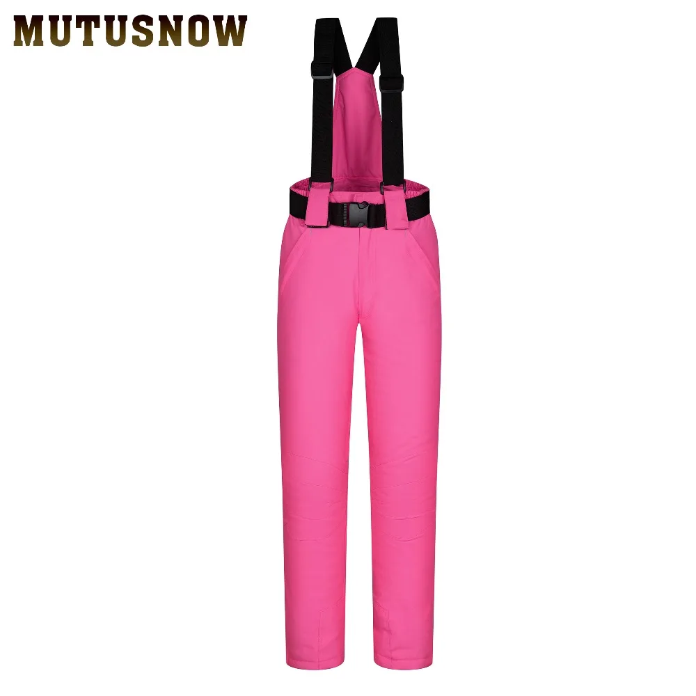 Skup Kobiety spodnie narciarskie Brand New sportowe na świeżym powietrzu wysokiej jakości szelki spodnie męskie wiatroszczelne wodoodporne ciepłe zimowe śnieg snowboard narciarstwo