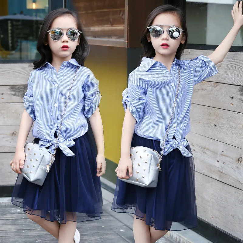 2018 new spring and summer children's clothing 5 14 year