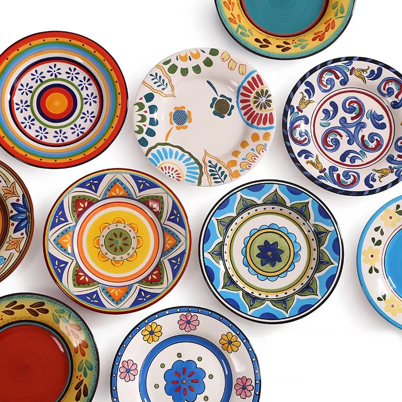 Buy Hand Painted Creative Plate Home Dinnerware