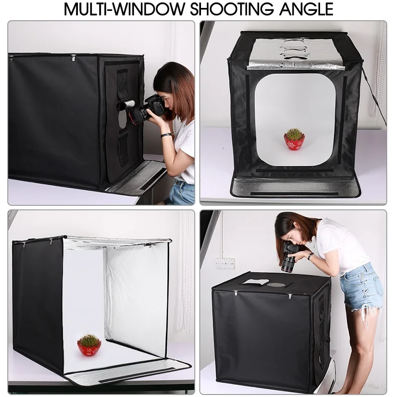 TRAVOR Light Box 60*60 см портативный софтбокс телефон лайтбокс С трехцветным фоном для фото тент для фотостудий фотография светодиодный свет TRAVOR Light Box 60*60 см портативный софтбокс телефон лайтбокс С трехцветным фоном для фото тент для фотостудий фотография светодиодный свет