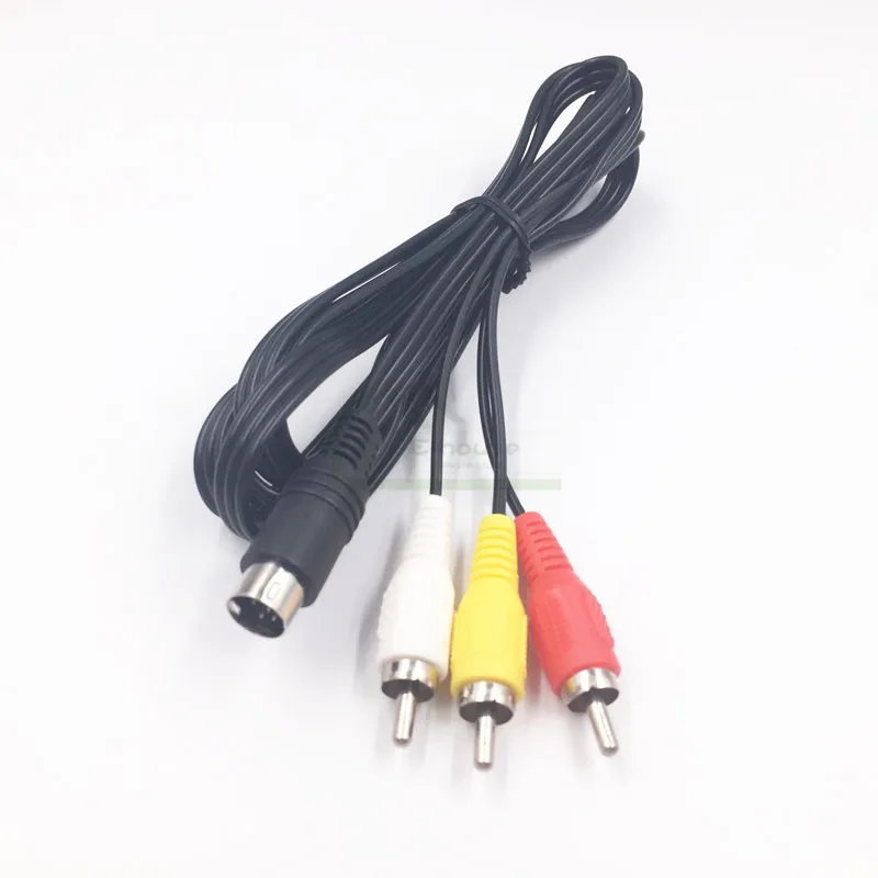 25pcs for SEGA Mega Drive 2 AV Cable RCA Audio Video Cable Cord