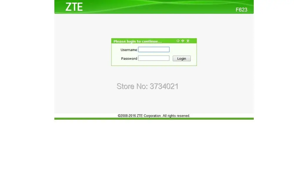 ZTE F623 1