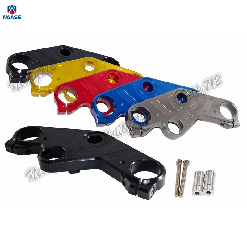 waase MT03 MT25 Motorcycle Front Fork Lowering Triple Tree Upper Top Clamp Yoke For Yamaha YZF MT-03 MT-25 2015 2016 2017 waase MT03 MT25 Motorcycle Front Fork Lowering Triple Tree Upper Top Clamp Yoke For Yamaha YZF MT-03 MT-25 2015 2016 2017