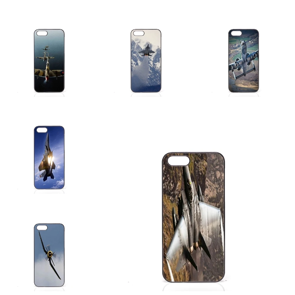 Case Coque Cover fixed wing aircraft For Apple iPhone 4 4S 5 5C SE 6 6S 7 7S Plus 4.7 5.5 iPod Touch |