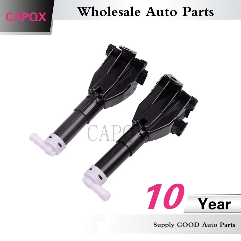 

CAPQX Right & Left High Quality Headlamp Water Spray Nozzle Washer Jet 85208-06020/85207-06020 For CAMRY 2006 2007 2008 2009