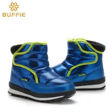 Hiver neige bottes avec épais chaud étanche antidérapant 30% mixte naturel laine bottes bleu royal chaussures bateau libre