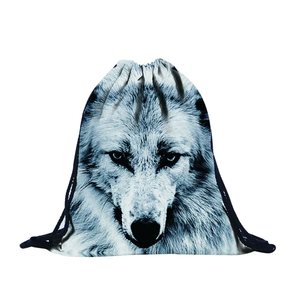 

Unisex Backpacks 3D Printing Bags Drawstring Backpack School Gym Drawstring Bag Canvas Storage Pack Rucksack Backpack Pouch