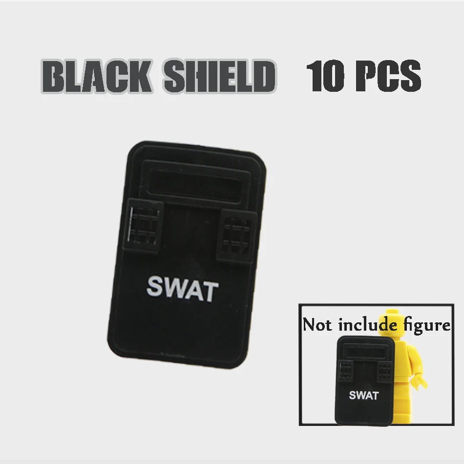 black shield