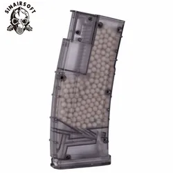 Tactical 500rd Ultra Large Capacity Plastic BB Speed Loader Fit M4 M16 G36 AK Most Of Magazine For Paintball shooting Hunting