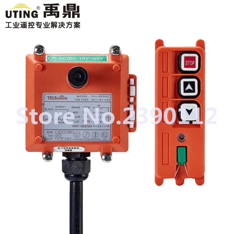 

industrial wireless redio remote control F21-2S for hoist crane