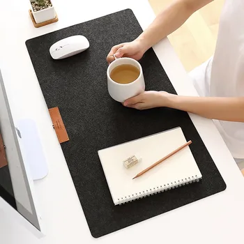 

Large office desktop computer keyboard table tiger felt wool portable cushion desk pad game mouse pad