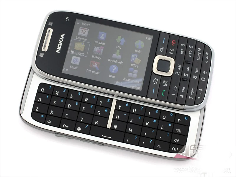 E75 100% Оригинальный разблокированный мобильный телефон Nokia Slide 2 4 дюйма GSM 3G Symbian с