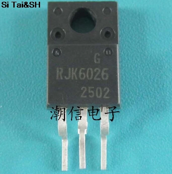 

10pcs/lot RJK6026DPP-EO RJK6026 TO-220F 600V 5A original