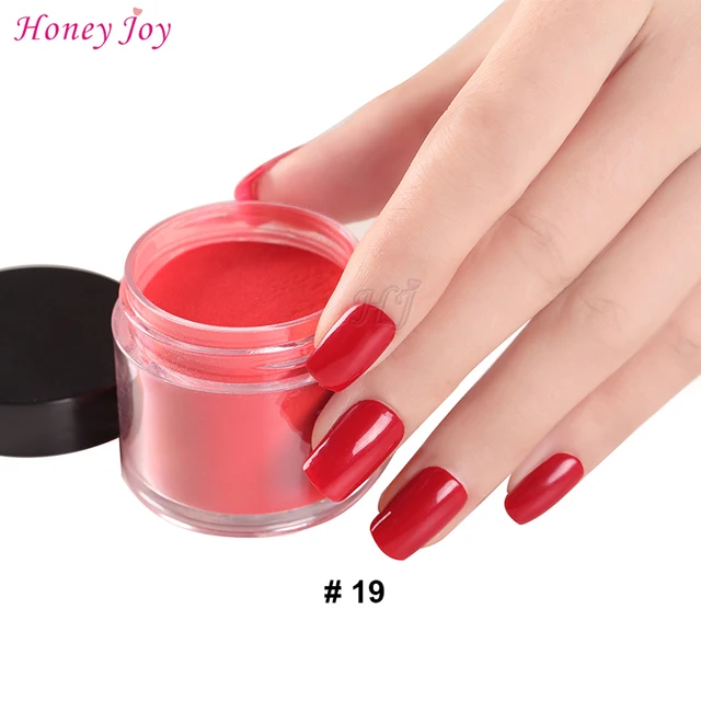 28g/Box 19 Tango Red Dip Powder Nails Dipping Nails Get Stronger Natural Long lasting Nail No