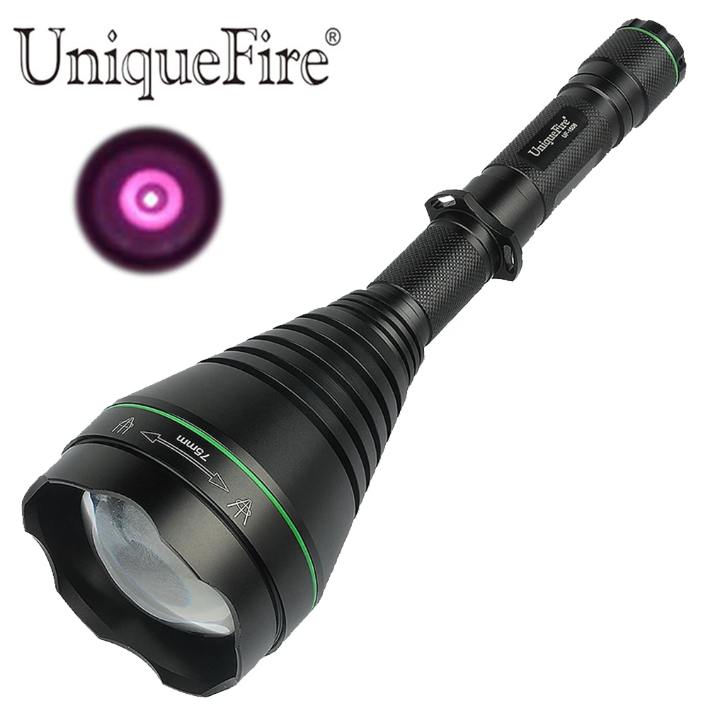  UniqueFire 1508 Infrared Flashlight T75 OSRAM IR 940nm Led Torch night vision 3 mode For Outdoor Hu - 32821417216