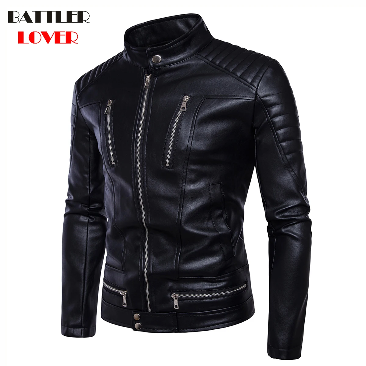 

2018 Genuine Leather Jackets Mens Bomber Winter Motorcycle Jacket Men Natural Leather Windbreaker Moto Biker Coat Hombre Clothes