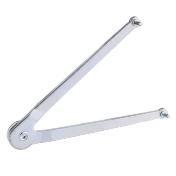 

160mm Length 4mm Dia Adjustable Remove Wrench Spanner for Angle Grinder Hubs Arbors Tool