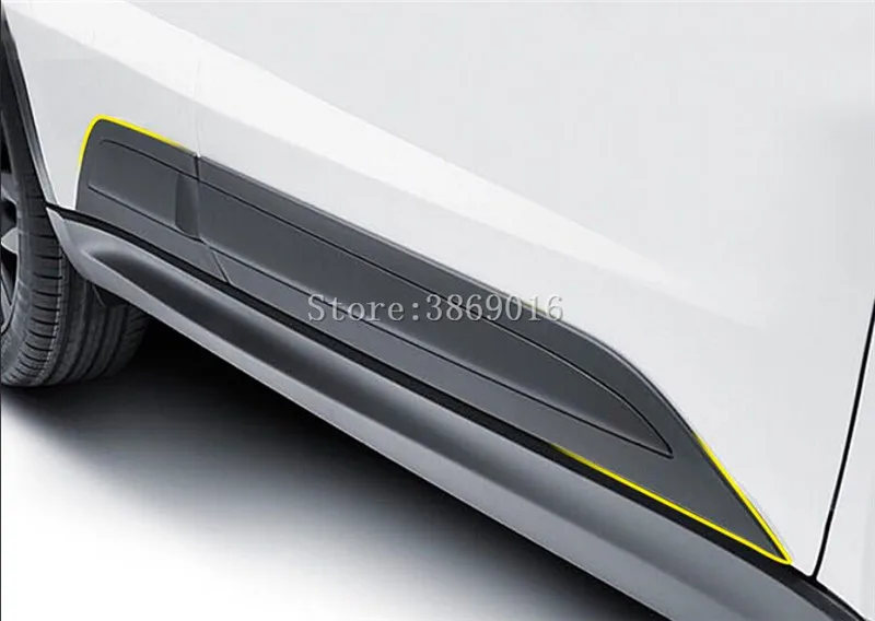 

PP Side Door Body Molding Cover Trim Protection Decoration 4pcs/set Accessories Fit For Suzuki Vitara 2015 2016 2017 2018