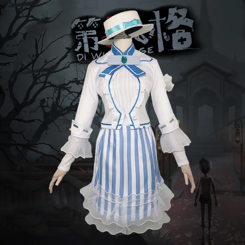 Identity V Cosplay Costume Fifth Personality Air Force Marta Betanfeld Lolita Dress Halloween Carnival Party | Тематическая одежда