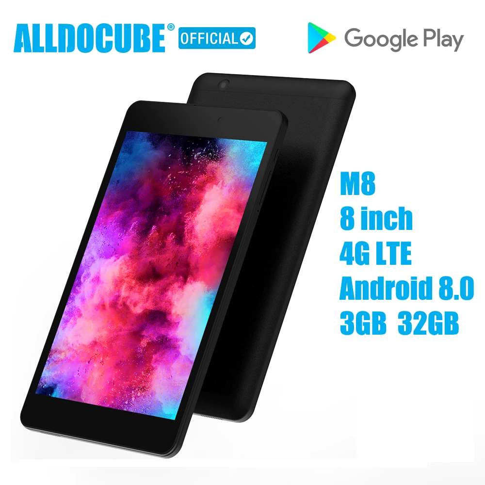 ALLDOCUBE M8 MT6797X Helio X27 Deca Core 8 дюймов 4G телефонный звонок планшетный ПК 1920*1200 Android 0 3 Гб ram