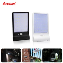 36 светодиодов солнечный уличный свет 600 люмен 3 режима с движения PIR Сенсор IP65 Водонепроницаемый открытый стены гаража от уличного фонаря