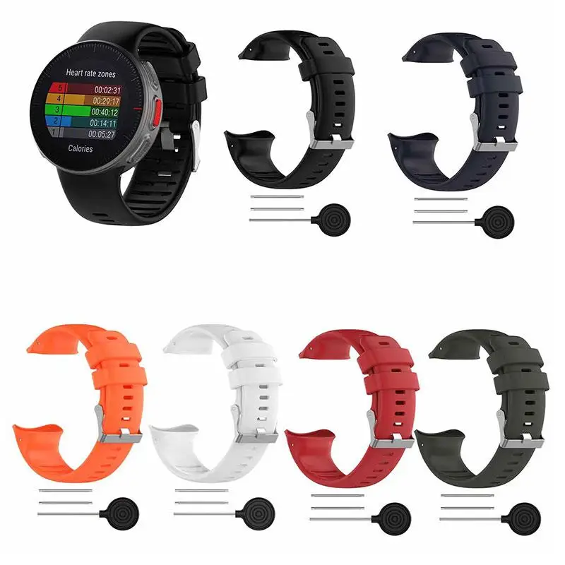 

Wrist Strap Watch Strap POLAR Vantage V Smart Watch Accessories Replacement Silicone Bracelet Watch Strap Polar Bands