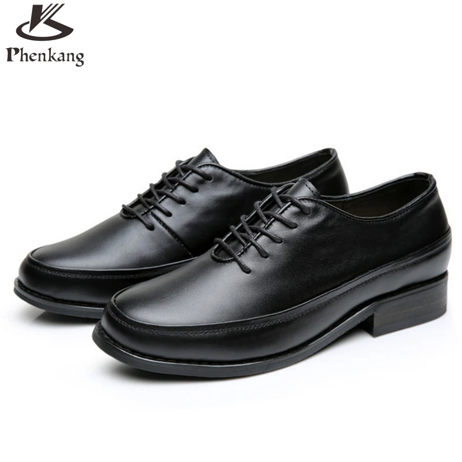 

Cow leather big woman US size 11 designer vintage flat shoes round toe handmade black white 2017 oxford shoes for women with fur