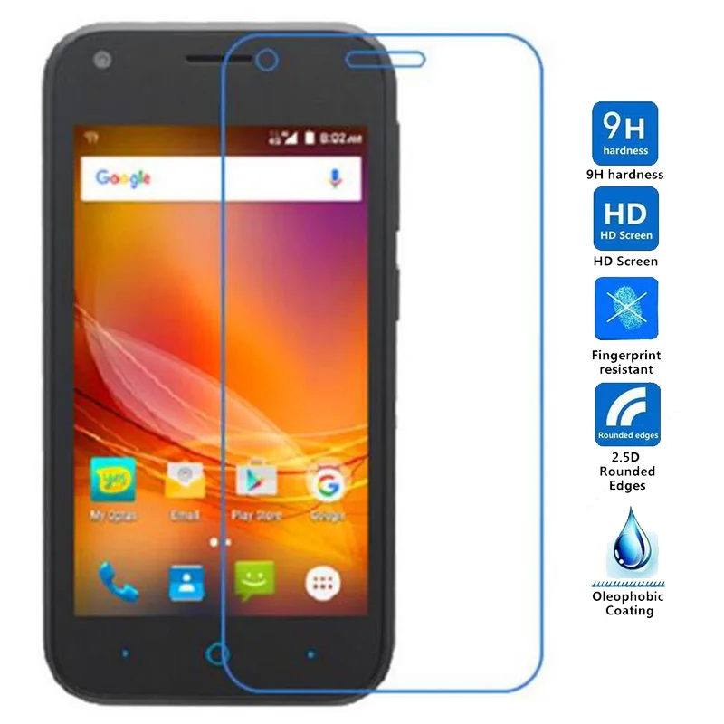 

9H Toughened Protective Film For ZTE Blade A110 L110 Tempered Glass For ZTE Blade L110 A110 Screen Protector For ZTE L110