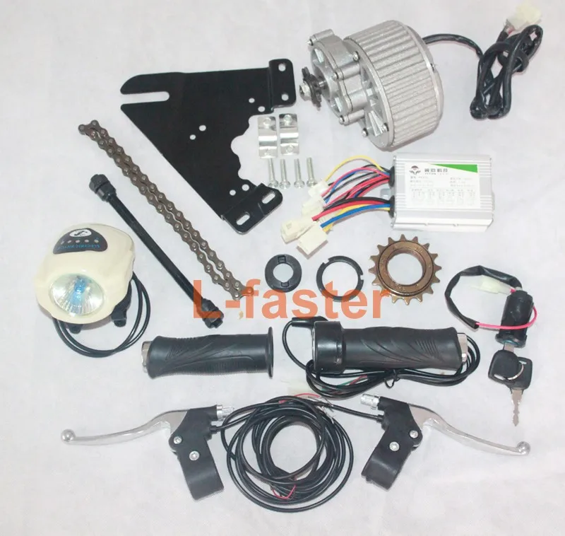 Excellent 24V36V 450W ELECTRIC MOTOR KIT ELECTRIC SCOOTER BIKE MOTOR GNGEBIKE MOTOR KIT RARE EARTH MOTOR MY1018 ( SIDE-MOUNTED ) 7