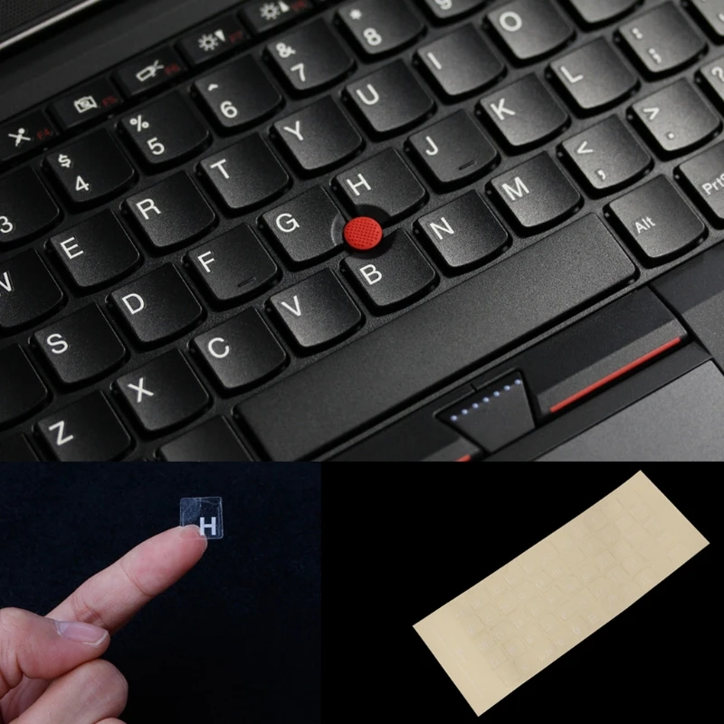 Наклейки на клавиатуру с русскими буквами для ноутбука 10-17 дюймов, настольный компьютер, клавиатура для ноутбука