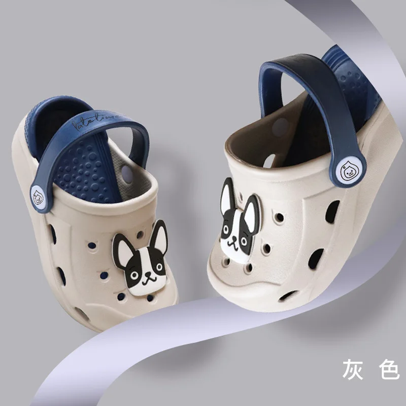 2019 High Quality Summer Cartoon Garden Shoes Hollow Cute Hole Shoes Children's Beach Shoes Non-slip Breathable Croc Shoes