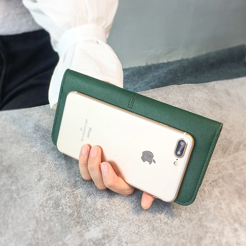 

Lee Princess Slim Wallets Female Thin Design Minimalist Wallet Women Long Phone Bag ladies Walet Purse for Girls