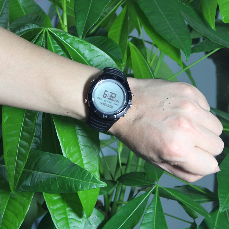 Spovan Топ бренд Смарт спортивные часы цифровой будильник черные наручные часы для бега Браслет Водонепроницаемый Компас Повседневная мода платье