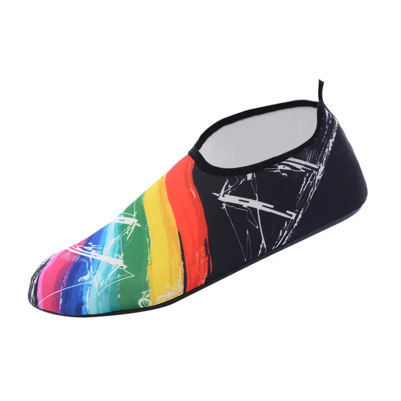 

SHUJIN 2019 Casual Shoes Men Slip-on Summer Breathable Men's Flats Water Beach Waterpark Sandals Footwear Men Aqua Slippers