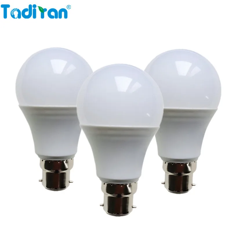 Bulb LED B22 5W 7W 9W 12W 15W Lampada Ampoule Bombilla LED Lamp