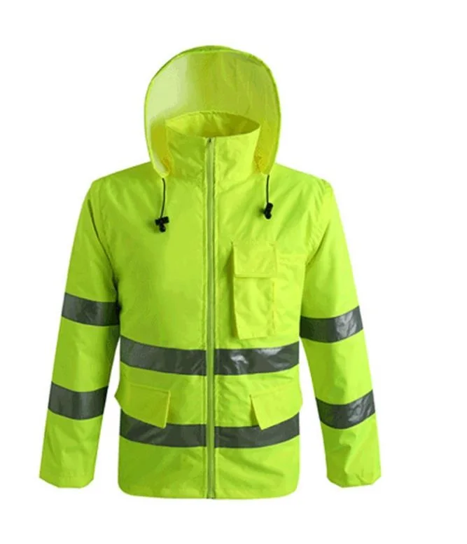 Buy Thicken Raincoat Reflective Safety Coat Warning