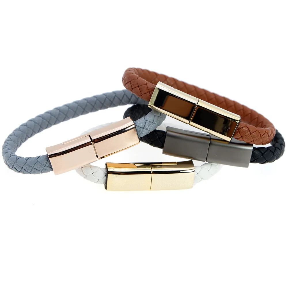 VEROMCA Bracelet For Men Women USB iApple Phone Android Outdoor Multifunction Charger Rope Wristband Bangle Cable Charger  (6)