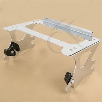 

Chrome Detachable Two-up Tour Pack Mounting Rack for Harley Touring 97-08 Road King FLHT Road King Electra Glide Motorcycle