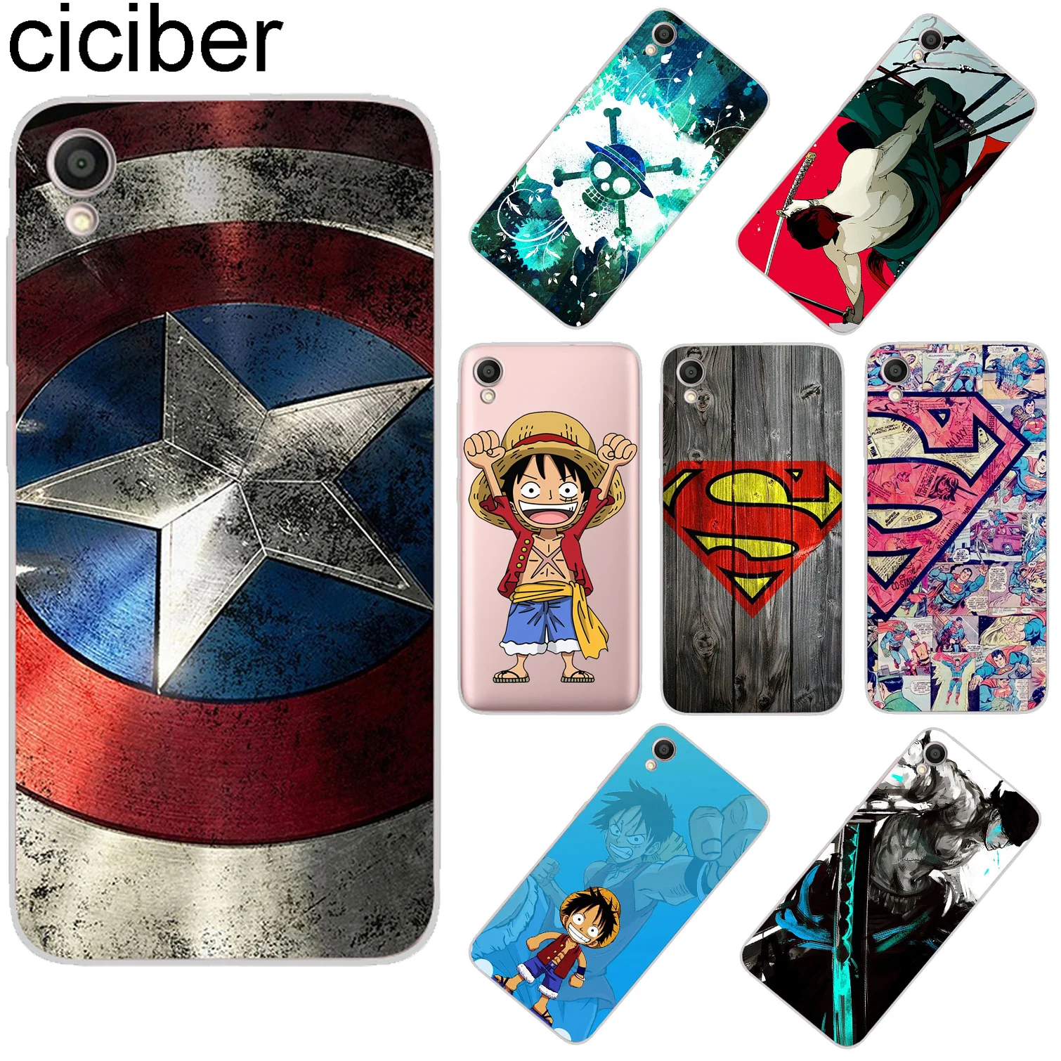 

ciciber For ASUS ZenFone Live L1 V 3 GO Zoom S Soft TPU Phone Case For ASUS ZenFone MAX Lite Plus Pro M1 Marvel Coque Funda Capa