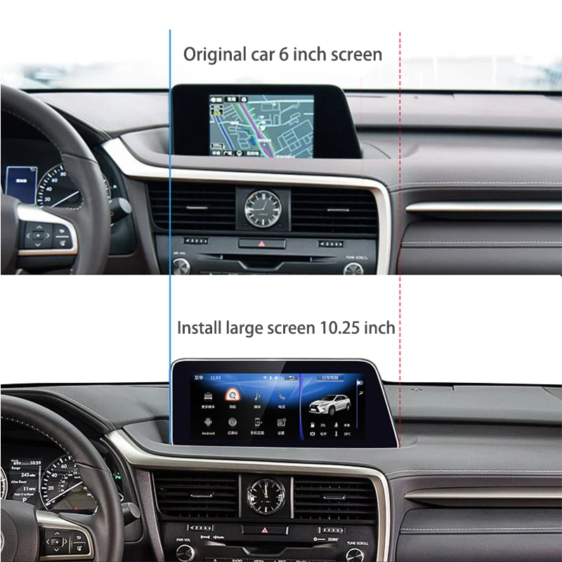 LiisLee Car Multimedia GPS Audio Radio Stereo For Lexus RX RX300 RX350 RX400h RX450h 2016~2018 Original Style Navigation NAVI (8)