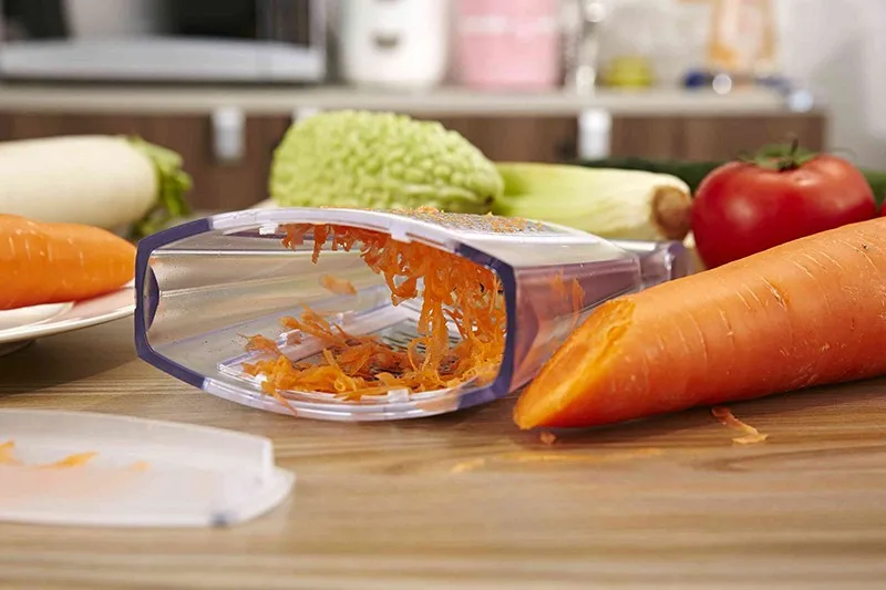 Высокое качество нержавеющей стали уничтожитель овощей овощи, морковь слайсер незаменимый многофункциональный инструмент для салата