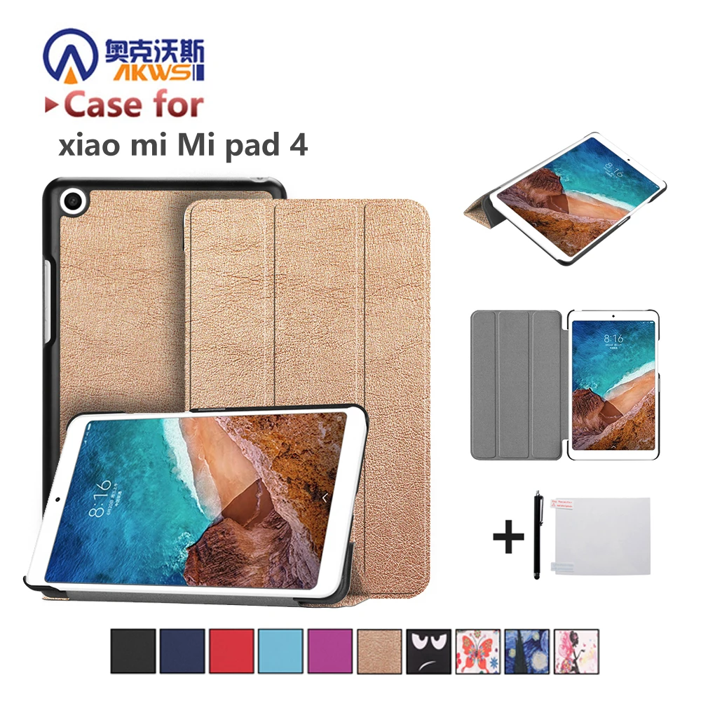 Высококачественный чехол-подставка для Xiao mi pad4 8 дюймов планшет Pad 4 защитный PU