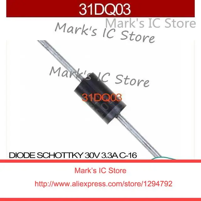 

31DQ03 DIODE SCHOTTKY 30V 3.3A C-16 31DQ03