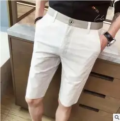 Мужские короткие брюки Корейская версия тренда мужские прямые пятиминутные брюки Джокер Корейская версия slim XZ36